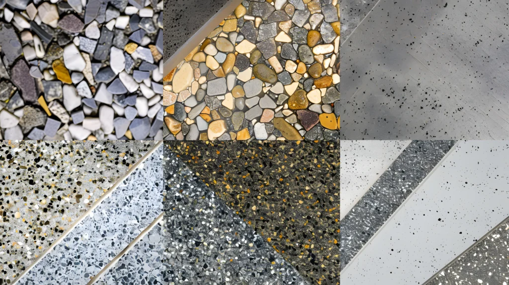 exposed aggregate flooring